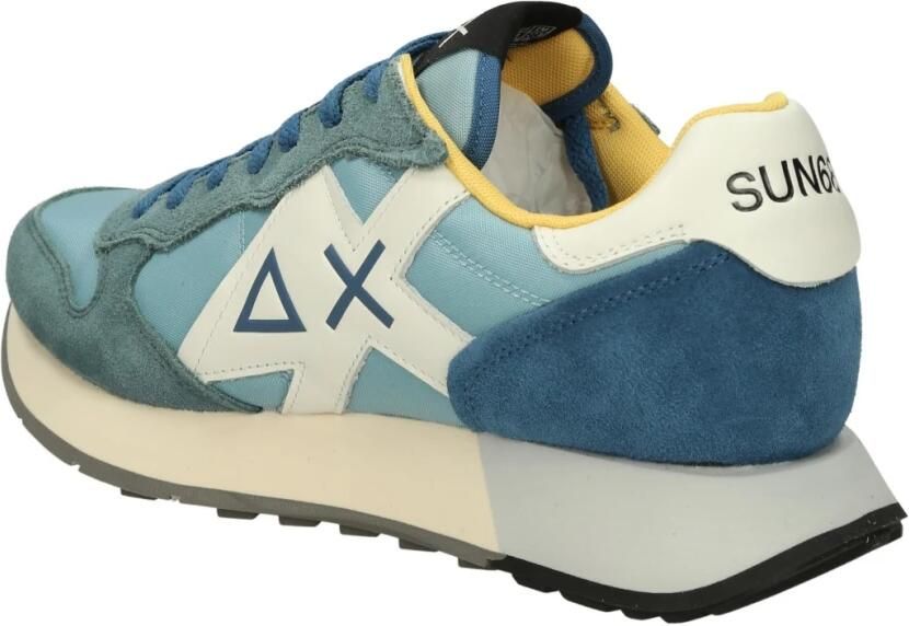 Sun68 Jake 2.0 Solid Sneakers Heren Blauw - Foto 3