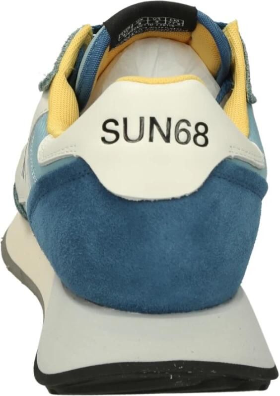 Sun68 Jake 2.0 Solid Sneakers Heren Blauw - Foto 5