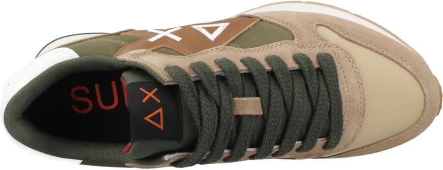 Sun68 Sneakers van nylon en suède met leren details - Foto 5