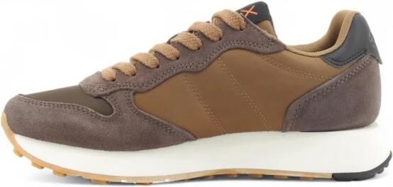 Sun68 Sneakers van nylon en suède met leren details - Foto 2