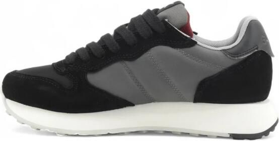 Sun68 Sneakers van nylon en suède met leren details - Foto 2