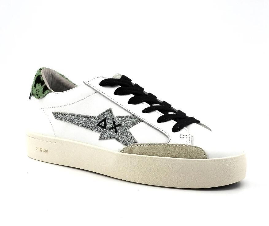 Sun68 Katy Leren Sneakers Streetwear Vrouwen - Foto 3