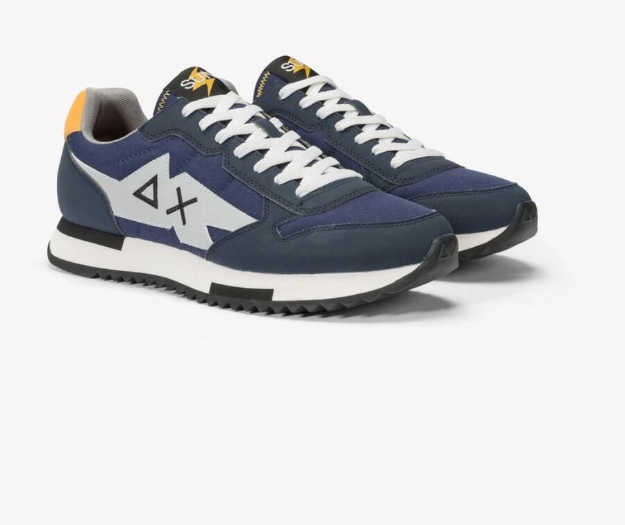 Sun68 Blauwe Sneakers Niki Solid Blue Heren - Foto 2