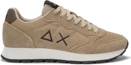 Sun68 Tom Suede Heren Sneakers Schoenen Beige Z45106