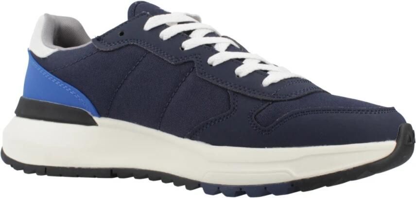 Sun68 Stevige Suède Sneakers met Gewatteerde Binnenzool