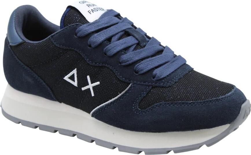 Sun68 Multicolor Sneaker Tom Nylon Logo Geborduurd Blue Heren - Foto 6