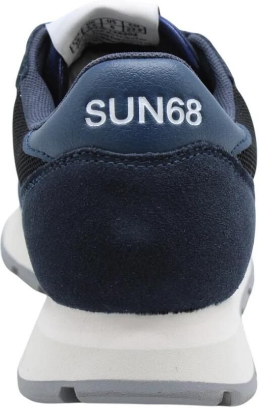 Sun68 Multicolor Sneaker Tom Nylon Logo Geborduurd Blue Heren - Foto 8