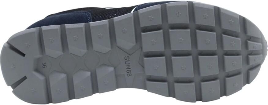 Sun68 Multicolor Sneaker Tom Nylon Logo Geborduurd Blue Heren - Foto 10