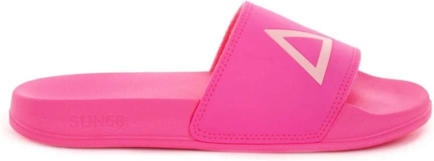 Sun68 Logo Slippers Fashion Wear Vrouwen