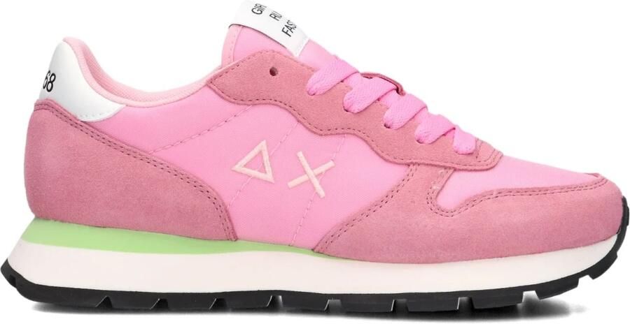 Sun68 Sun 68 Ally Solid Nylon Sneakers Dames Roze - Foto 3