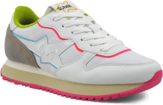 Sun68 Stargirl Fluo Details Sneakers Streetwear Vrouwen - Foto 3