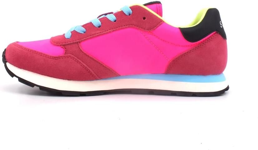 Sun68 Meisjes Ally Solid Nylon Teen Sneakers Pink Dames - Foto 4
