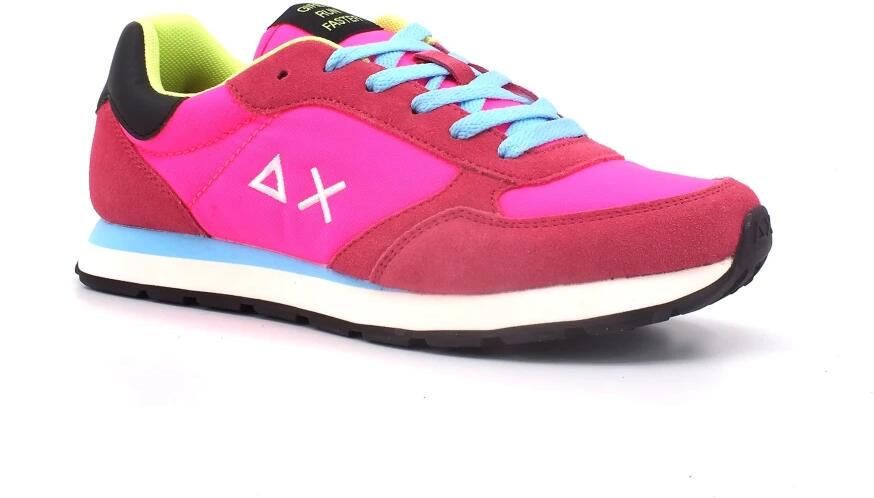 Sun68 Meisjes Ally Solid Nylon Teen Sneakers Pink Dames - Foto 3