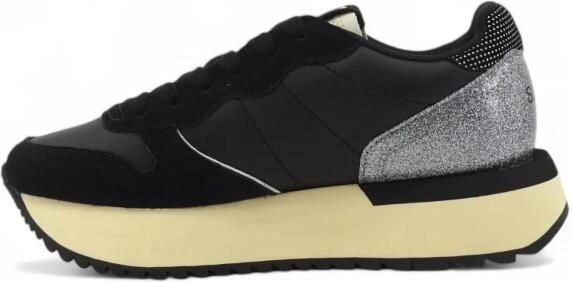 SUN68 Big Stargirl Bag Silver Z44219_11 Zwart