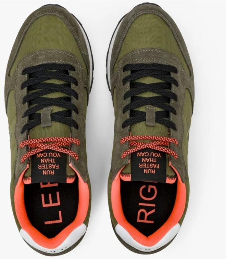 Sun68 Sneaker Tom Fluo Militare Heren Sneakers - Foto 2