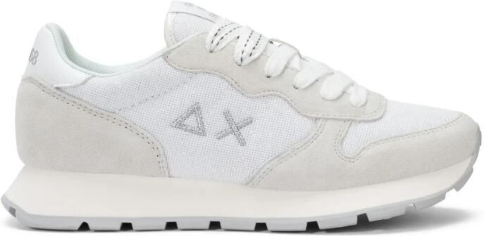 Sun68 Dames Sneaker Ally Glitter Textiel wit grijs - Foto 2