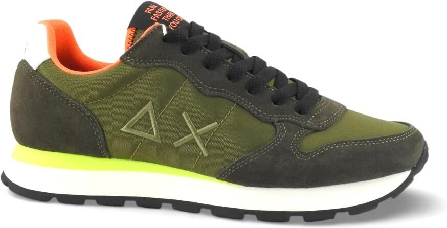 Sun68 Sneaker Tom Fluo Militare Heren Sneakers - Foto 4