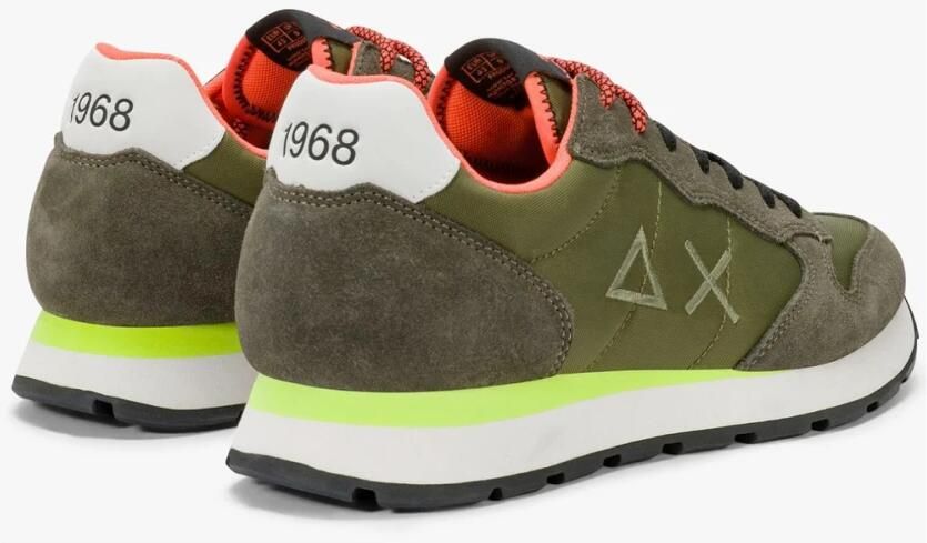 Sun68 Sneaker Tom Fluo Militare Heren Sneakers - Foto 8