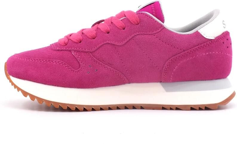 Sun68 Fuchsia Suède Sneaker Pink Dames - Foto 3