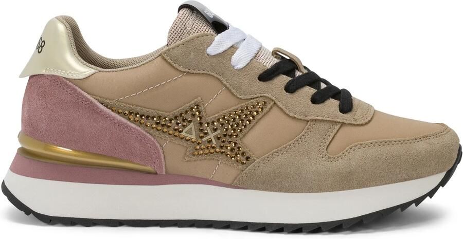 Sun68 Stargirl Strass Logo Sneaker