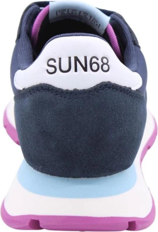 Sun68 Multicolor Sneaker Tom Nylon Logo Geborduurd Blue - Foto 3