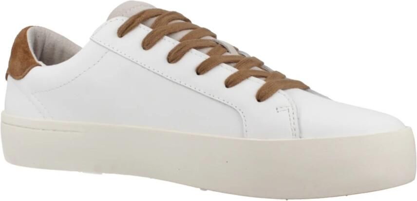 Sun68 Street Sneaker in leer wit en bruin White Heren - Foto 4
