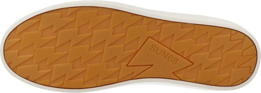 Sun68 Street Sneaker in leer wit en bruin White Heren - Foto 7