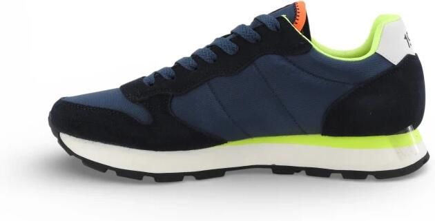 Sun68 Lage Sneakers Z36102 TOM FLUO-502 07 NAVY BLUE - Foto 4