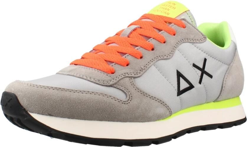 Sun68 Sneaker Tom Fluo Grigio Chiaro Heren Sneakers