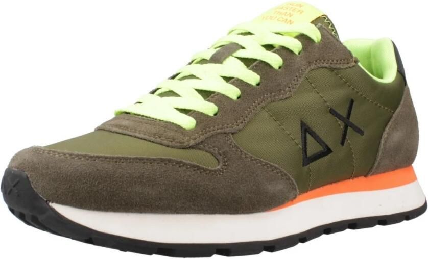 Sun68 Retro Running Groene Sneakers Green Heren - Foto 4
