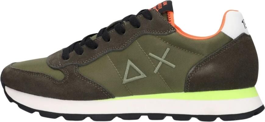 Sun68 Sneaker Tom Fluo Militare Heren Sneakers - Foto 5