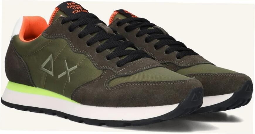 Sun68 Sneaker Tom Fluo Militare Heren Sneakers - Foto 3