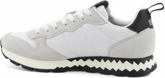 Sun68 Tom Snake Heren Sneakers Schoenen Wit Z35104 - Foto 3