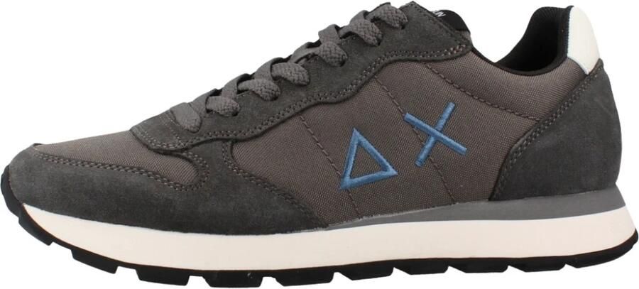 Sun68 Tom Solid Heren Sneakers Schoenen Grijs Z46101