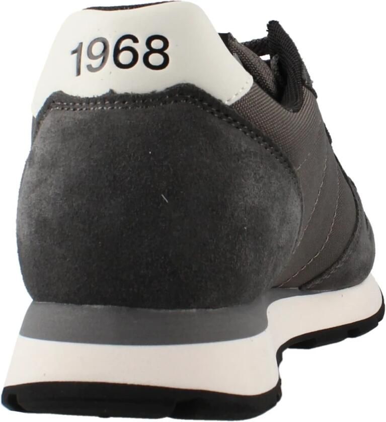 Sun68 Tom Solid Heren Sneakers Schoenen Grijs Z46101 - Foto 5