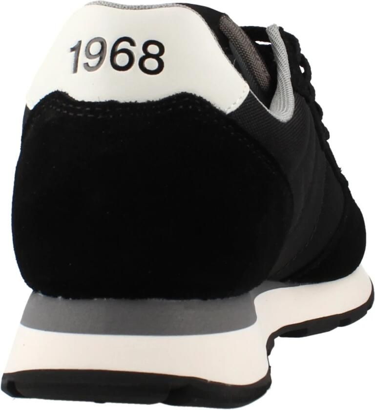 SUN68 Sneakers laag 'Men's Tom Sneakers in Nylon and Suede' zwart - Foto 4