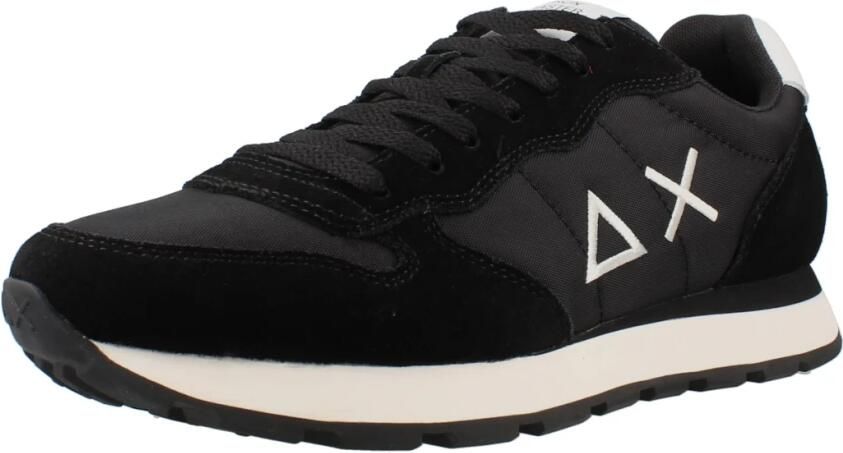 SUN68 Sneakers laag 'Men's Tom Sneakers in Nylon and Suede' zwart - Foto 12