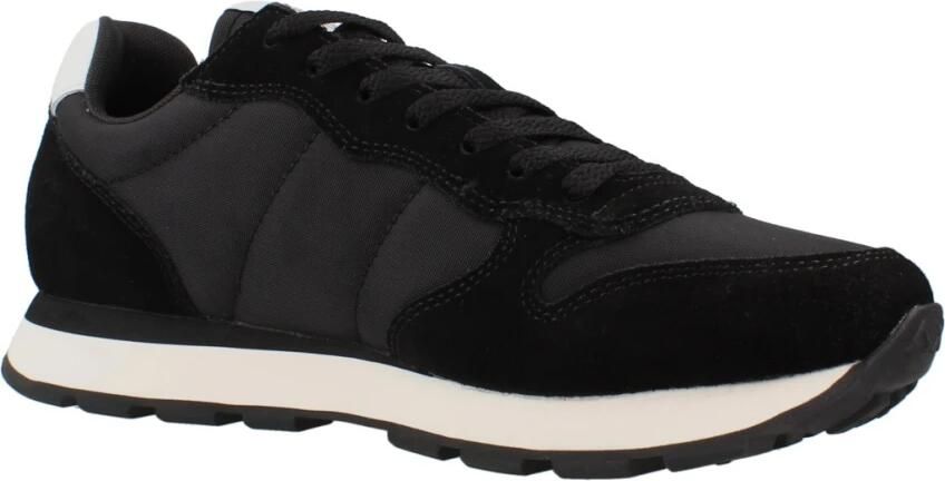 SUN68 Sneakers laag 'Men's Tom Sneakers in Nylon and Suede' zwart - Foto 13