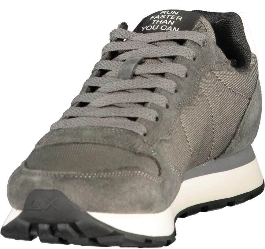 Sun68 Tom Solid Heren Sneakers Schoenen Grijs Z46101 - Foto 4