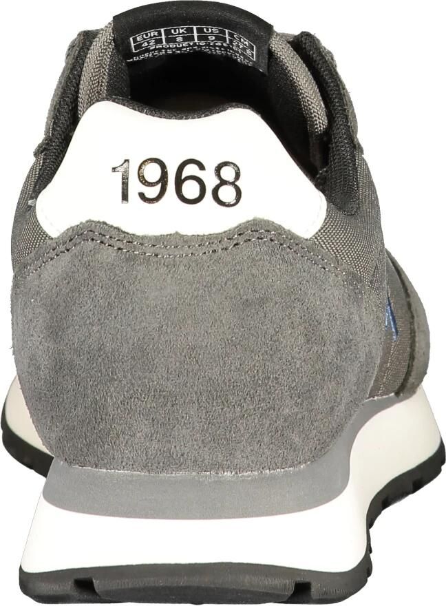 Sun68 Tom Solid Heren Sneakers Schoenen Grijs Z46101 - Foto 6