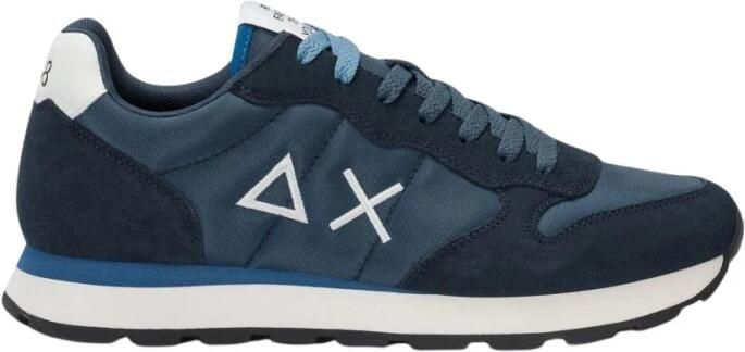 Sun68 Sun 68 Heren Sneaker Tom Solid 07 Navy Blue Blauw - Foto 3
