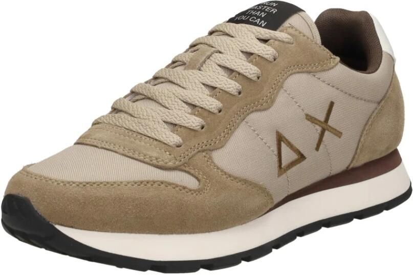 Sun68 Heren Lage Sneakers Solide Stijl Beige Heren - Foto 3