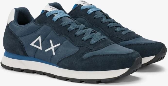 Sun68 Lage Sneakers Z36101 TOM SOLID-502 07 NAVY BLUE - Foto 3