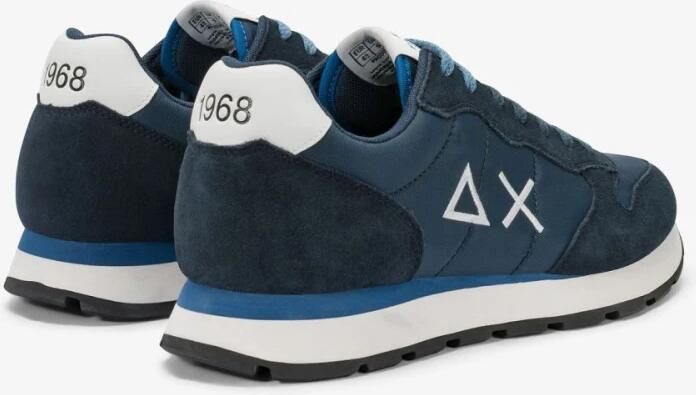 Sun68 Lage Sneakers Z36101 TOM SOLID-502 07 NAVY BLUE - Foto 4