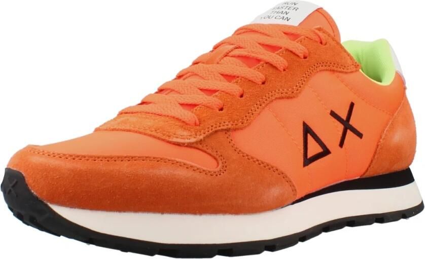 Sun68 Sneaker Tom Fluo Solid Arancio Oranje Heren Sneakers - Foto 3