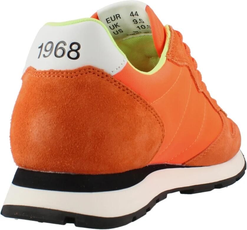 Sun68 Sneaker Tom Fluo Solid Arancio Oranje Heren Sneakers - Foto 4
