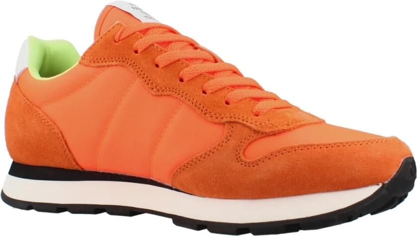Sun68 Sneaker Tom Fluo Solid Arancio Oranje Heren Sneakers - Foto 7
