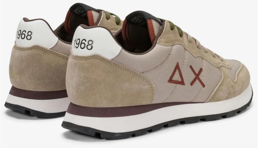 Sun68 Tom Solid Heren Sneakers Schoenen Beige Z46101 - Foto 7