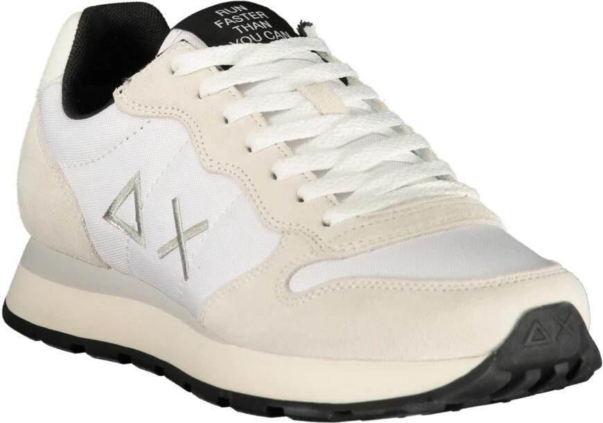 Sun68 Tom Solid Heren Sneakers Schoenen Wit Z46101 - Foto 7