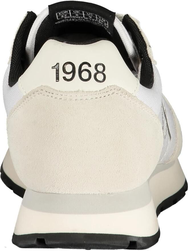Sun68 Tom Solid Heren Sneakers Schoenen Wit Z46101 - Foto 6
